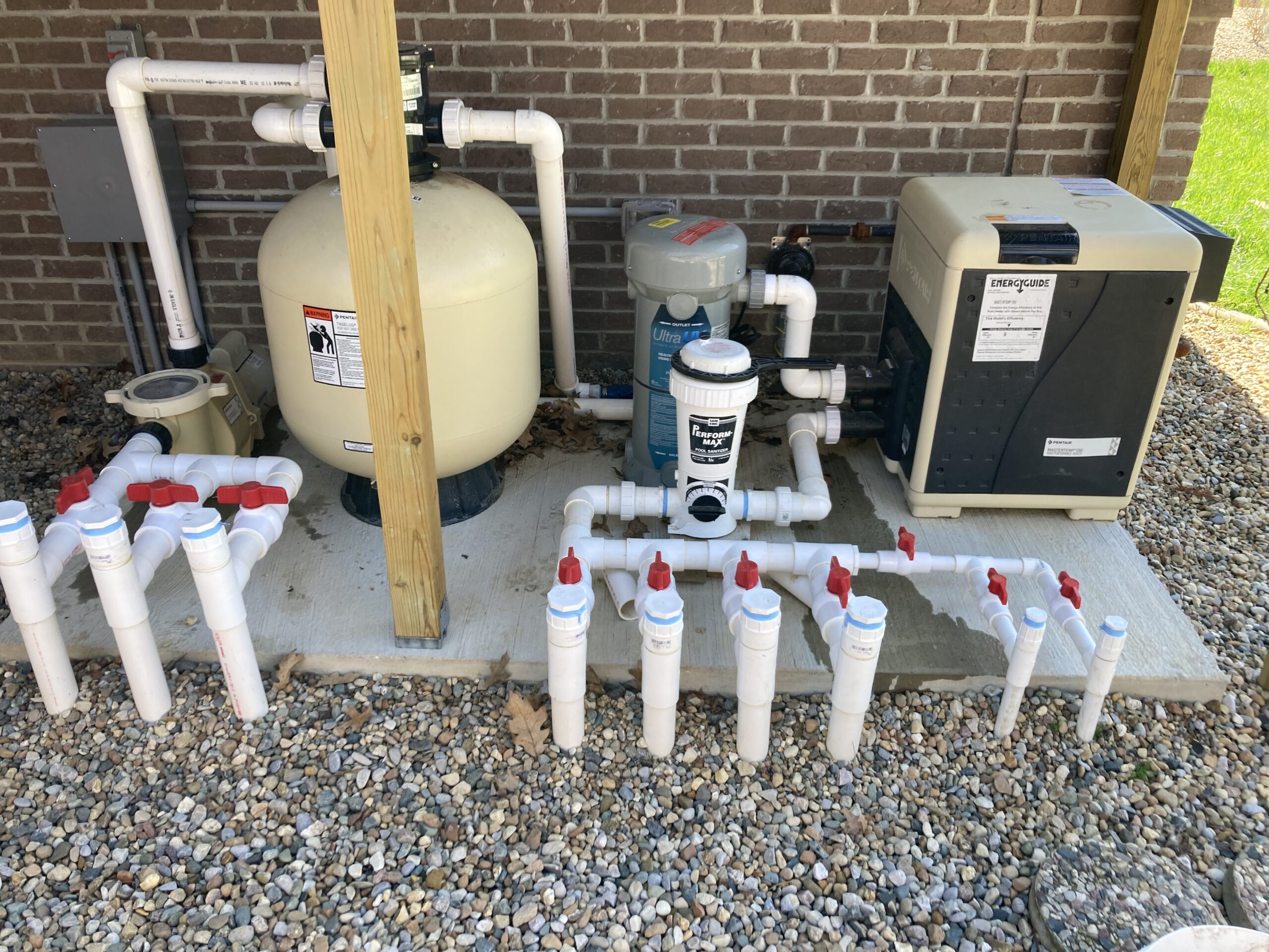 Lighting and water feature controls