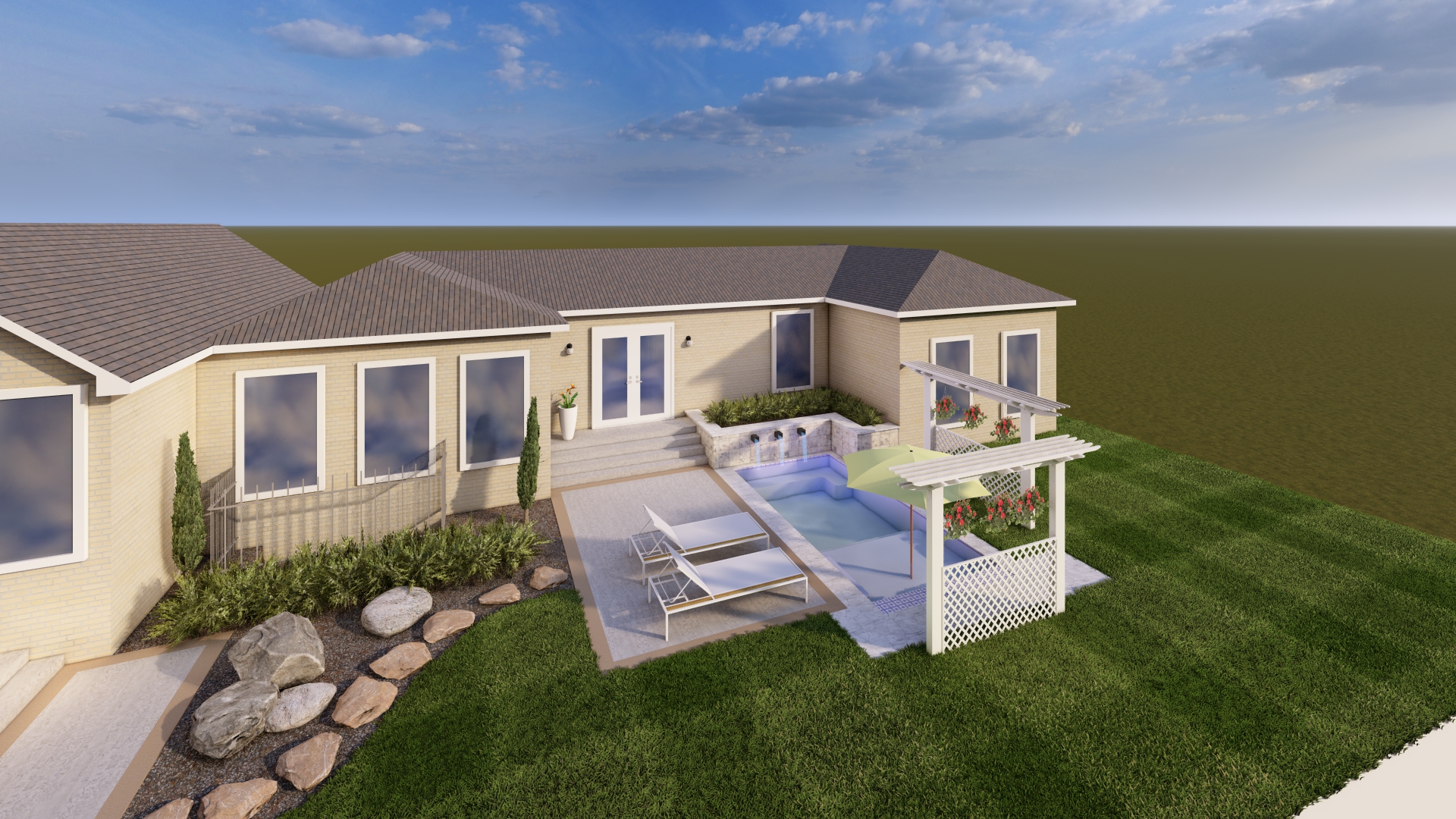 Example design rendering