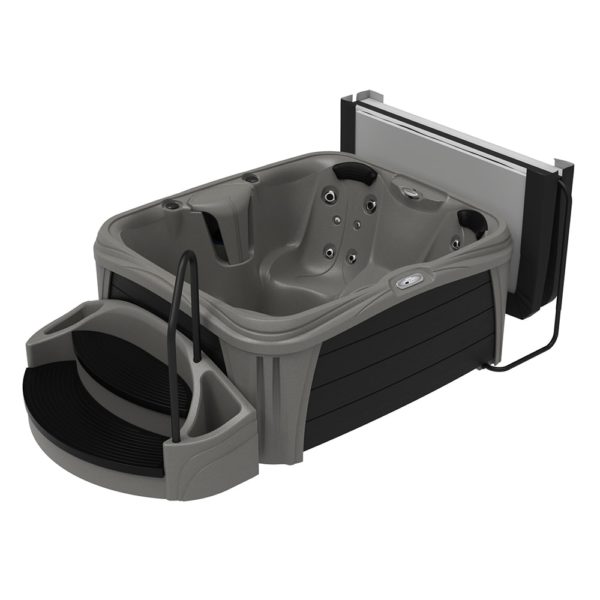 Rectangle Mystic Sparkle Hot Tub from the Splash Collection