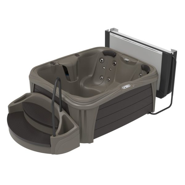Rectangle Tucsan Sparkle Hot Tub from the Splash Collection