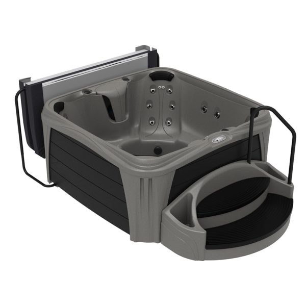 Square Mystic Sparkle Hot Tub from the Splash Collection