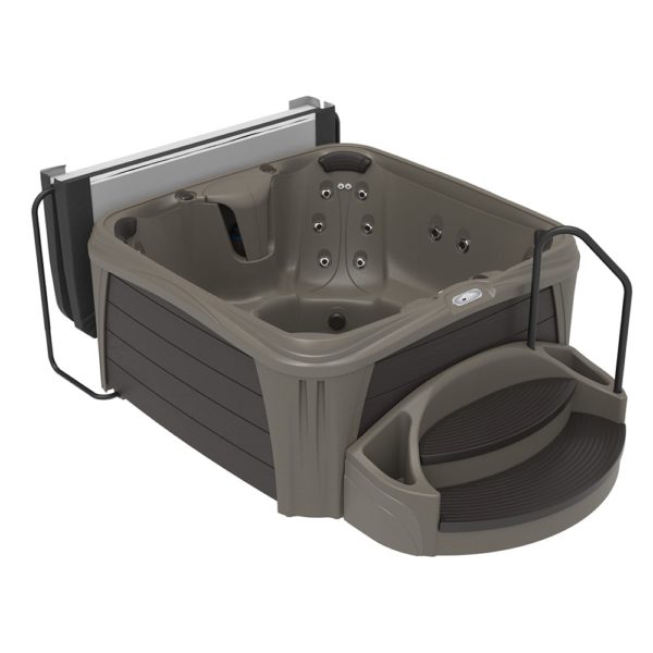 Square Tucsan Sparkle Hot Tub from the Splash Collection