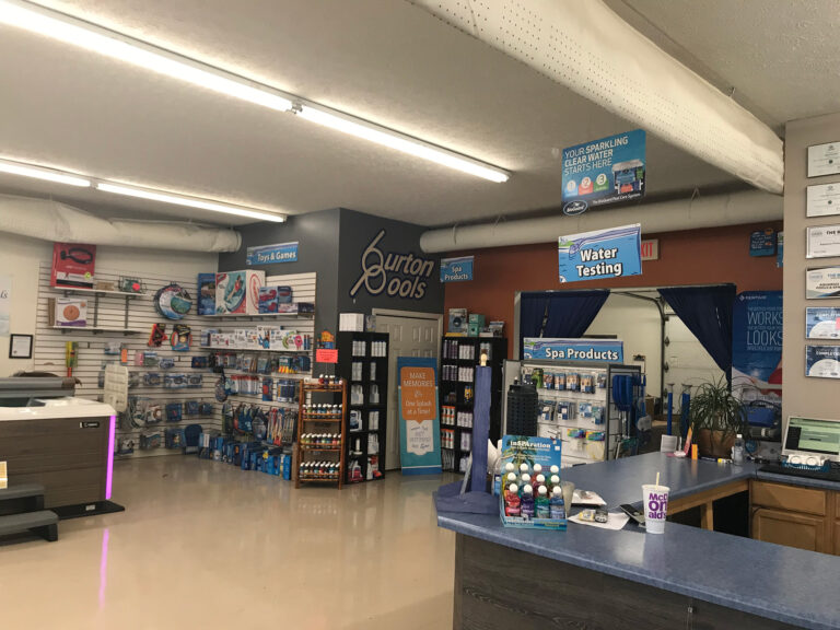 Aquarius pools and spas water care products Lafayette