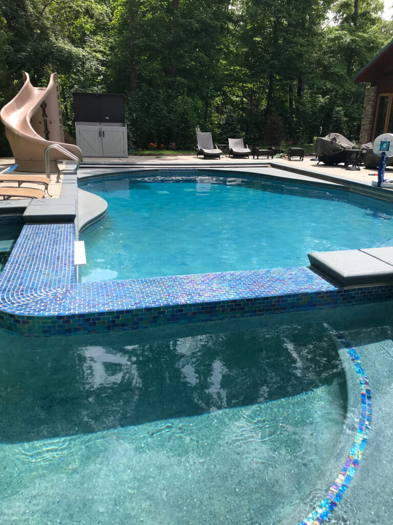 Custom pool installation in Lafayette Indiana