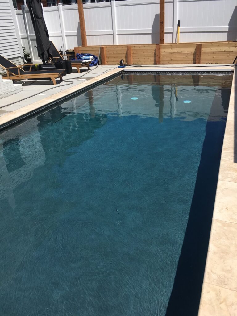 Gunite Pool Installation in Layfette Indiana