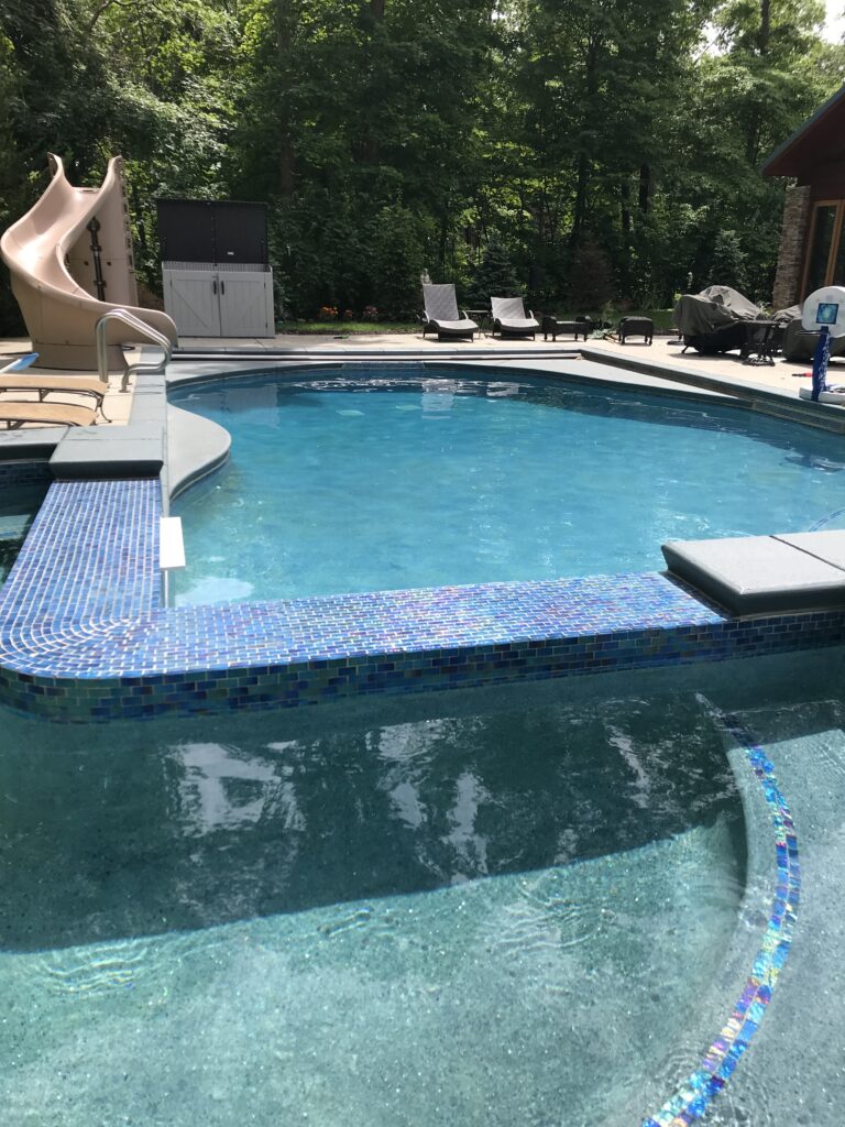 Gunite Pool Installation in Layfette Indiana