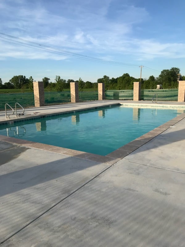 Aquarius Pools and spas commercial pool in Indiana