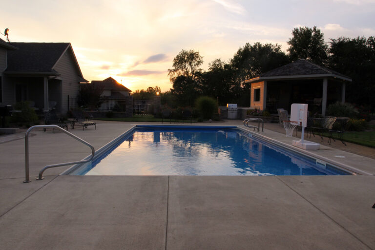 Vinyl Liner Pool Installation in Layfette Indiana