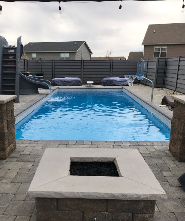 Fiberglass Pool Installation in Layfette Indiana