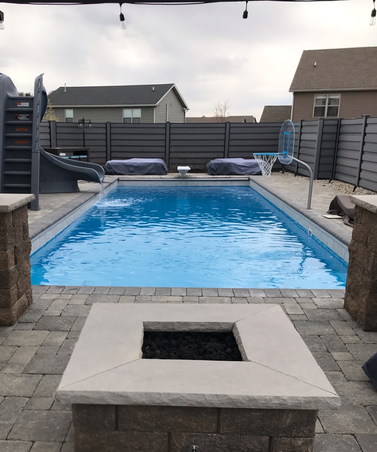 Pool cover and closing preparation