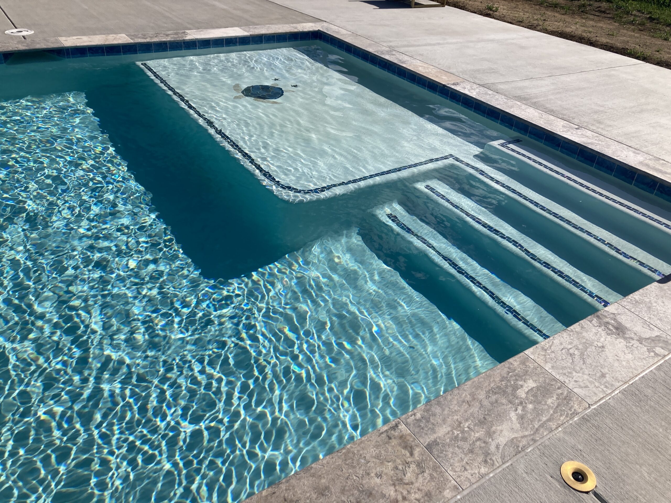 Weekly pool care CTA background